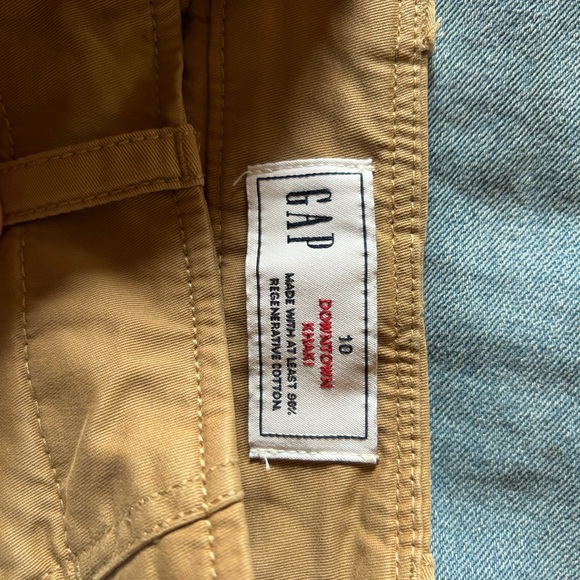 GAP Downtown Khaki -New With Tags - size 10 - Picture 5 of 5